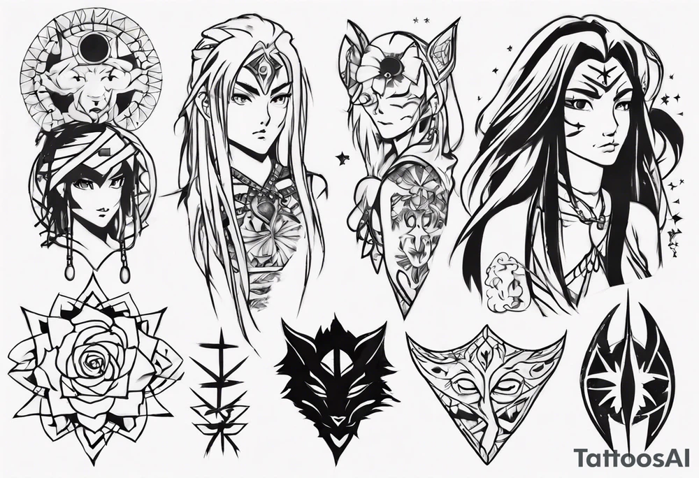 Inyasha tattoo idea