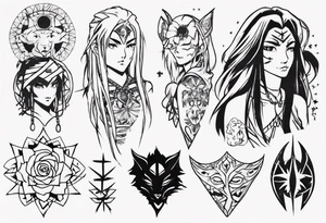 Inyasha tattoo idea