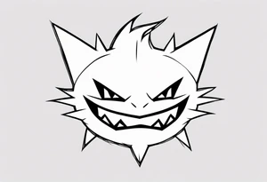 Gengar tattoo idea