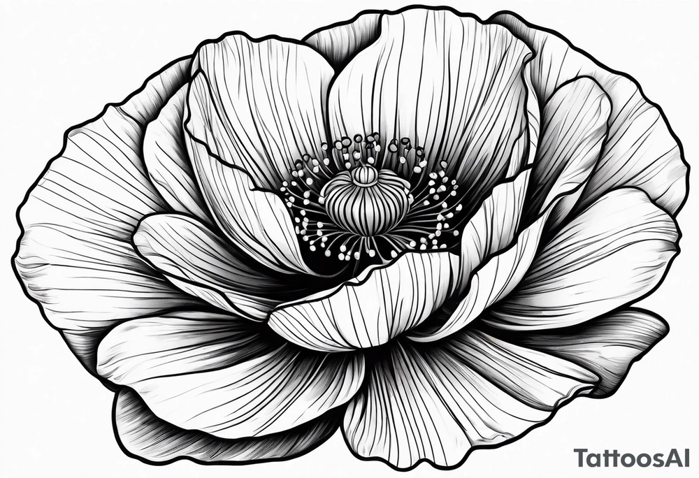 Cosmo  flower
Poppy flower tattoo idea