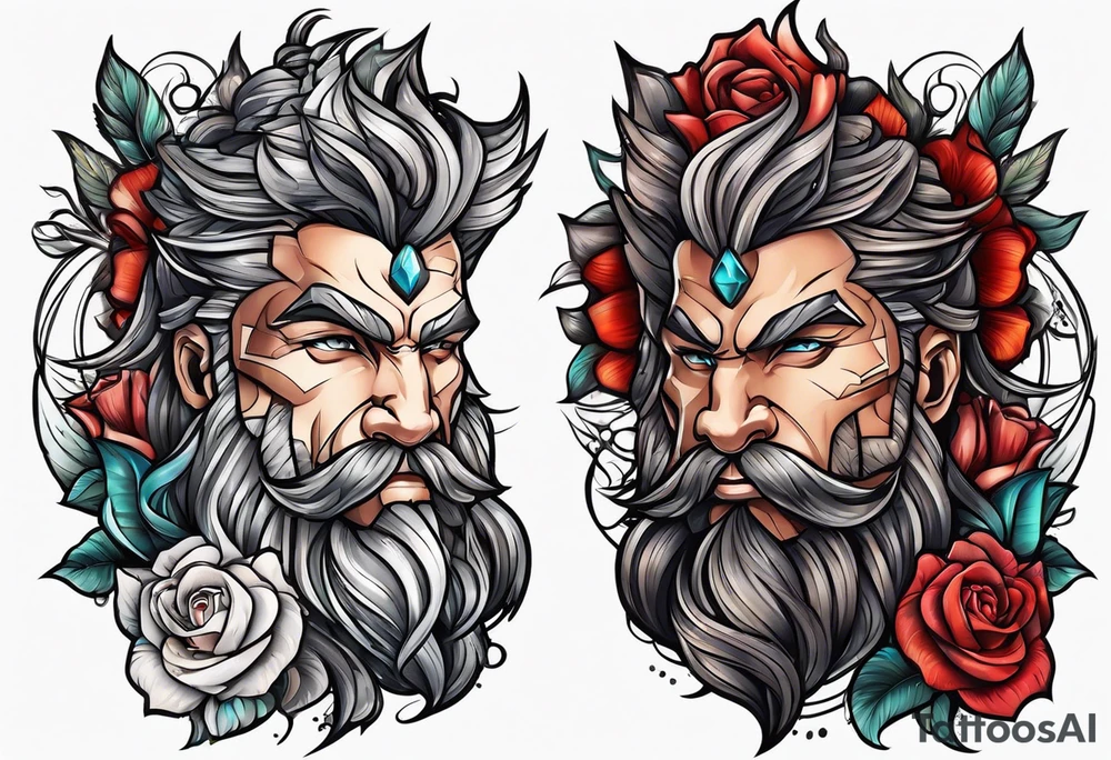Bodybuilding tattoo idea