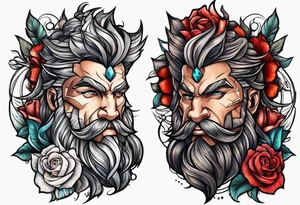 Bodybuilding tattoo idea