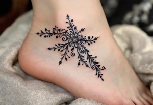 A delicate lace-like "T" in faded charcoal with a vintage feel. tattoo idea