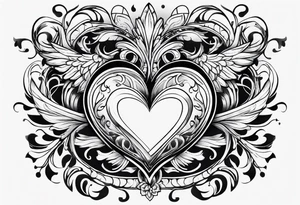 heart tattoo idea