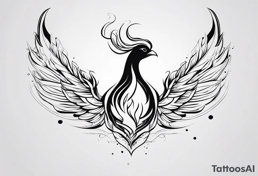 phoenix tattoo idea