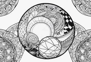 Tsubasa and ball tattoo idea