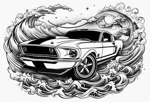 Muscle mustang 
Fast planes
Fast cars
Ocean
Galaxy 
Stars 
Lighthouse tattoo idea