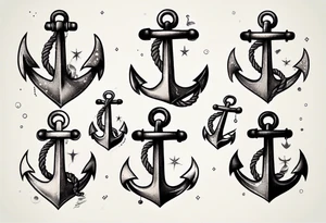 Anchor tattoo idea