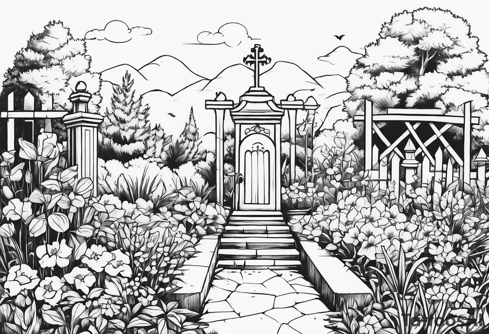 Graves into gardens tattoo idea