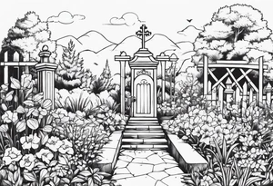 Graves into gardens tattoo idea