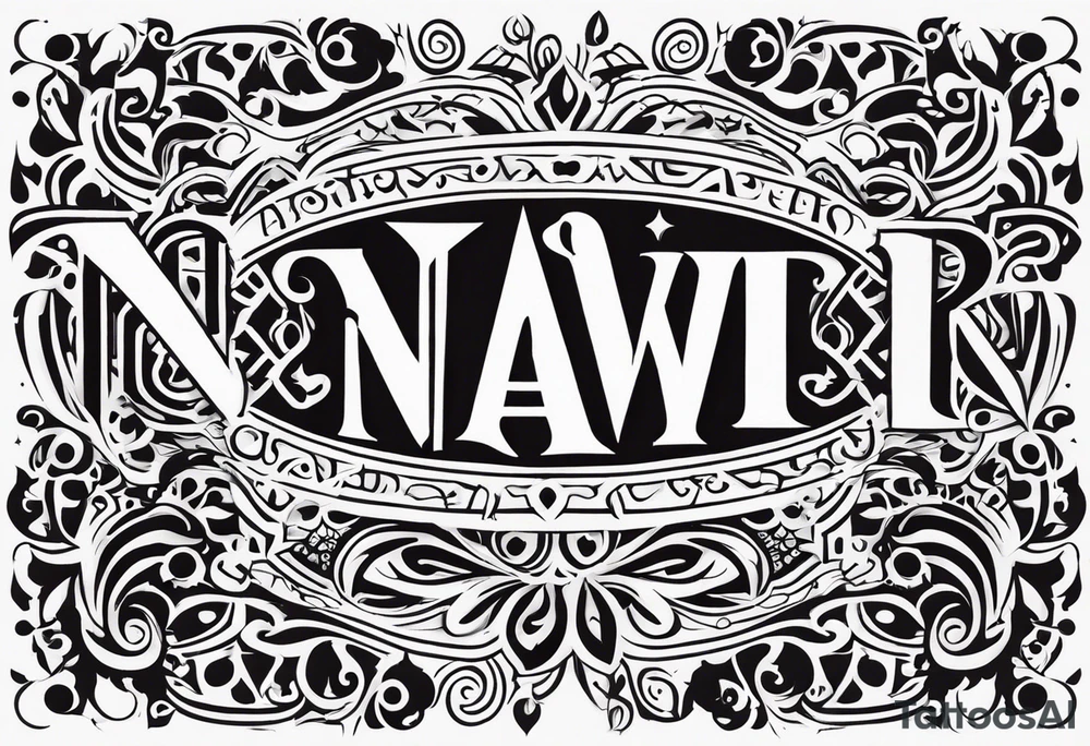 Navi Ranj tattoo idea