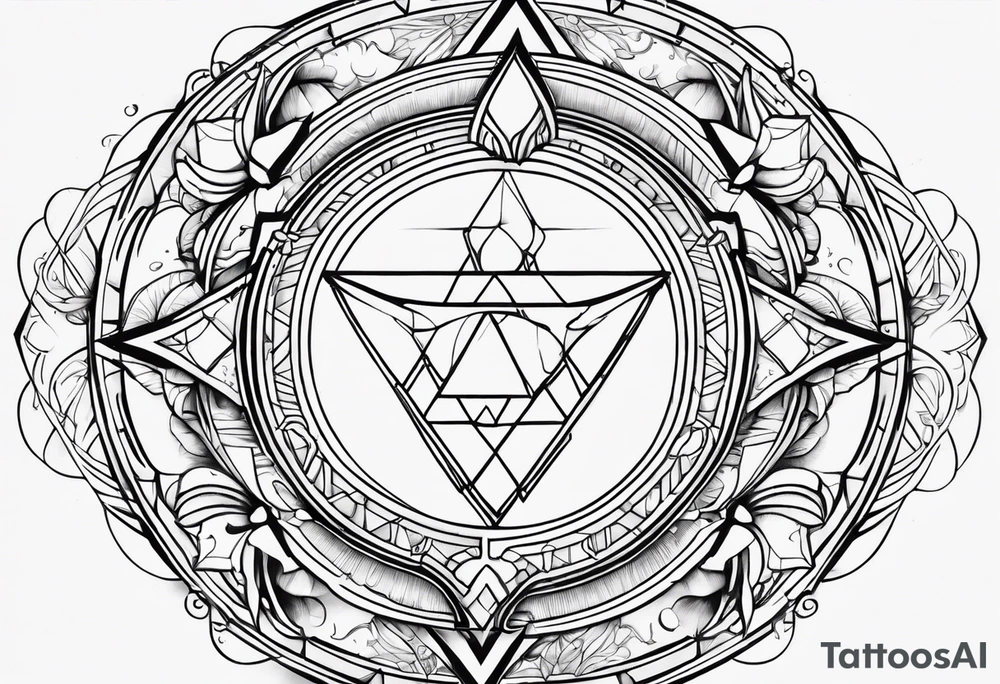 Love, source, abundance, Gemini symbol tattoo idea