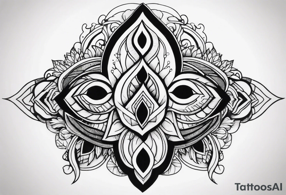 small tattoo symbolizing growth for a man tattoo idea