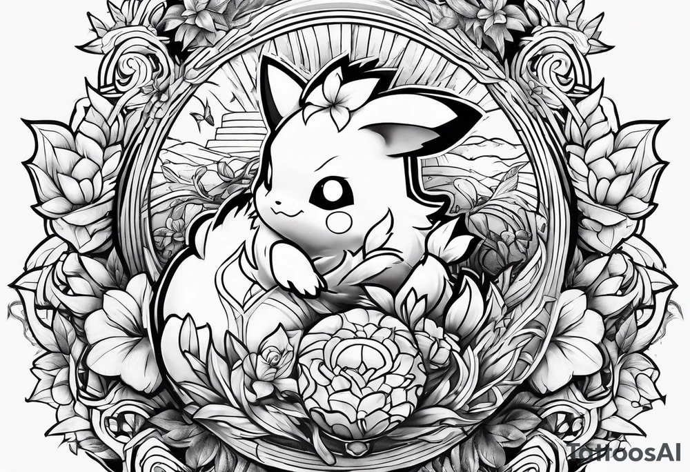 pokemon tattoo idea