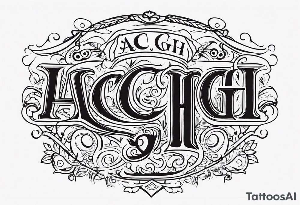 ACCGH tattoo idea