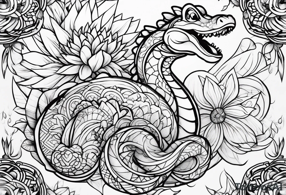 Yoshi tattoo idea