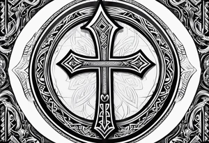 ankh, maori tattoo idea