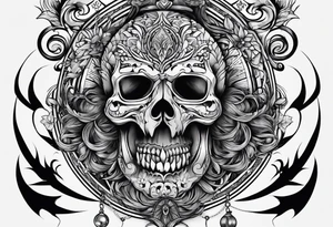 Bergbau, Bergmann, Nadelwald, tattoo idea