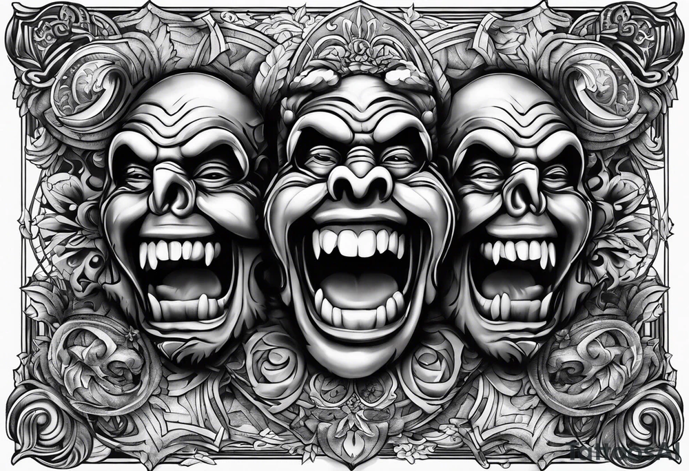 hear no evil tattoo idea