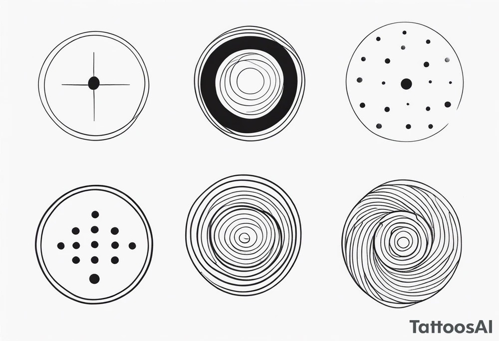 four dot tiny tattoo tattoo idea