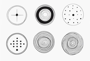 four dot tiny tattoo tattoo idea