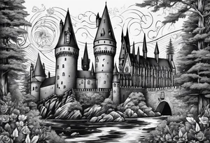 Harry Potter theme from the movie tattoo idea