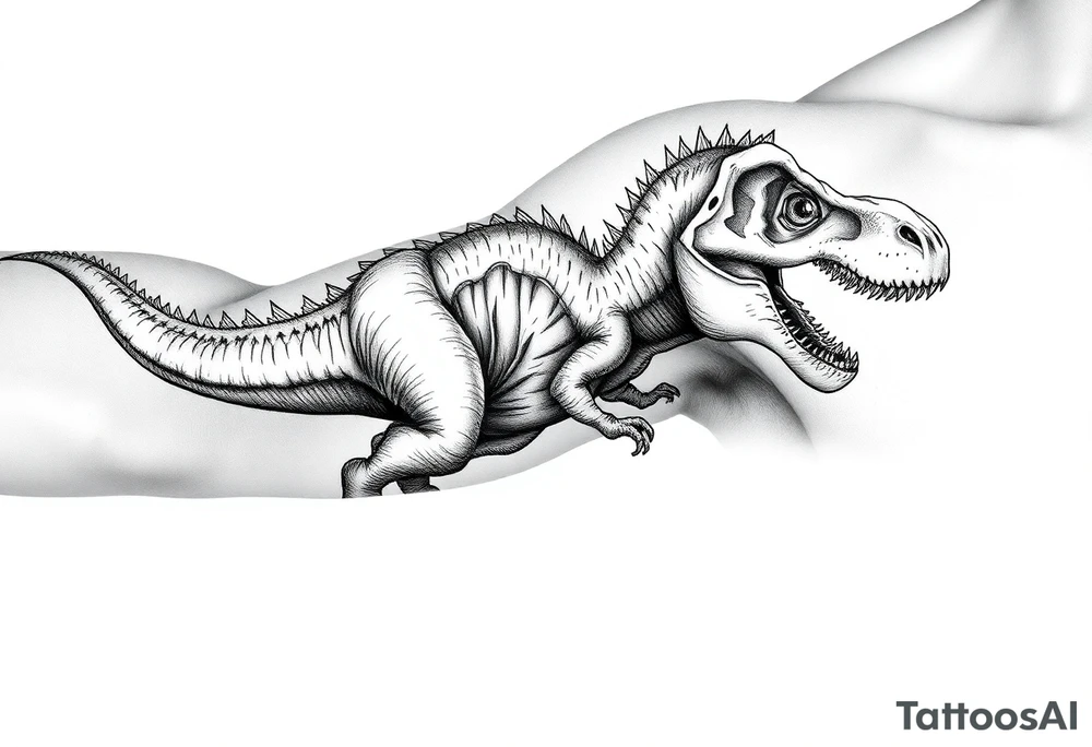 dinosaur tattoo idea