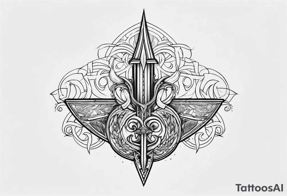 trident tattoo idea