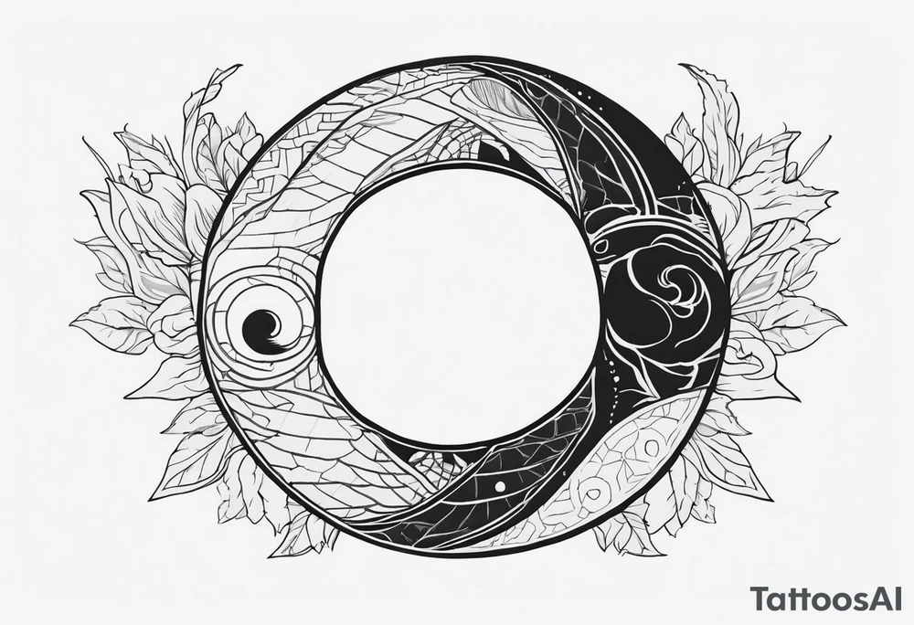 dead ouroboros tattoo idea