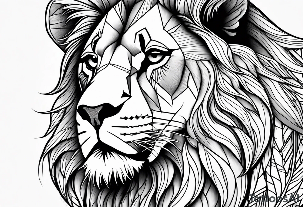 Lion king tattoo idea
