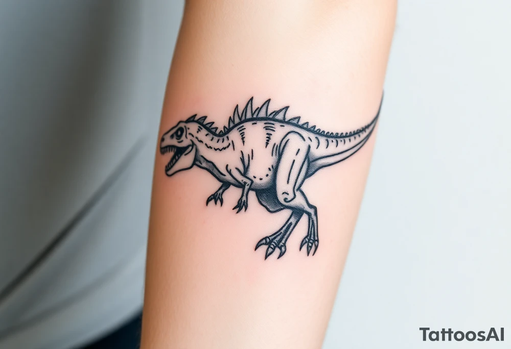 dinosaur tattoo idea