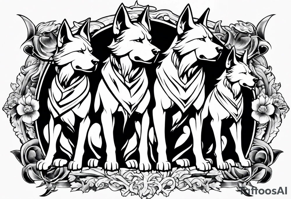 Cerberus tattoo idea