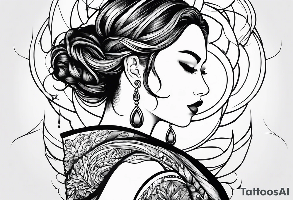 River water tattoo idea