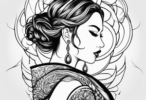River water tattoo idea