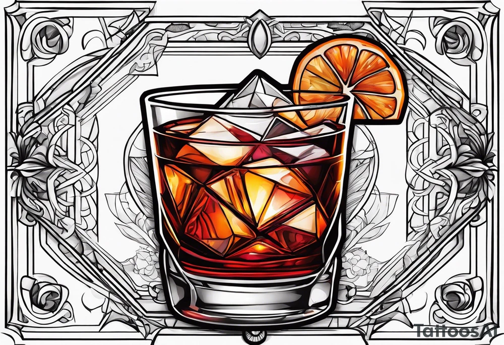 Negroni tattoo idea