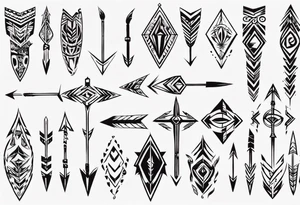 Arrow tattoo idea