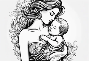 Breastfeeding tattoo idea