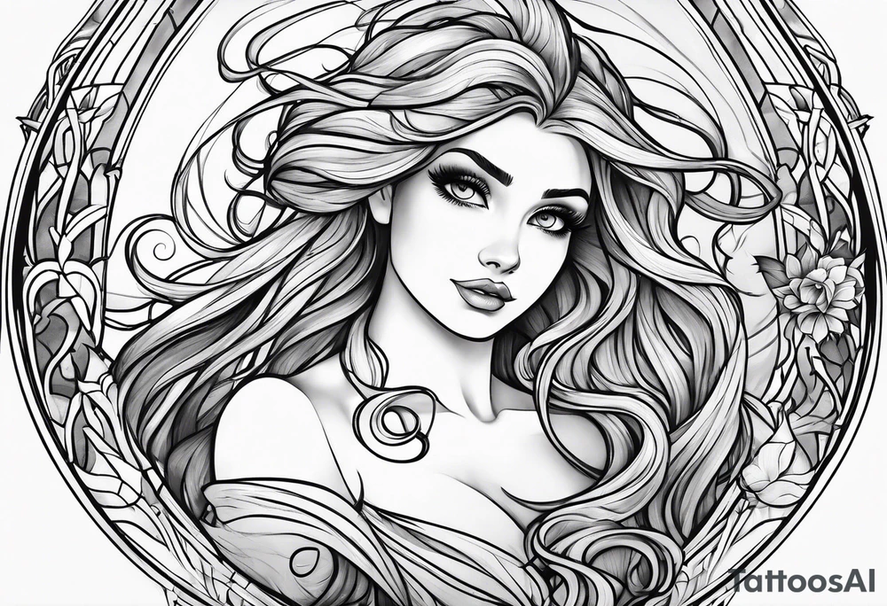 Tangled tattoo idea