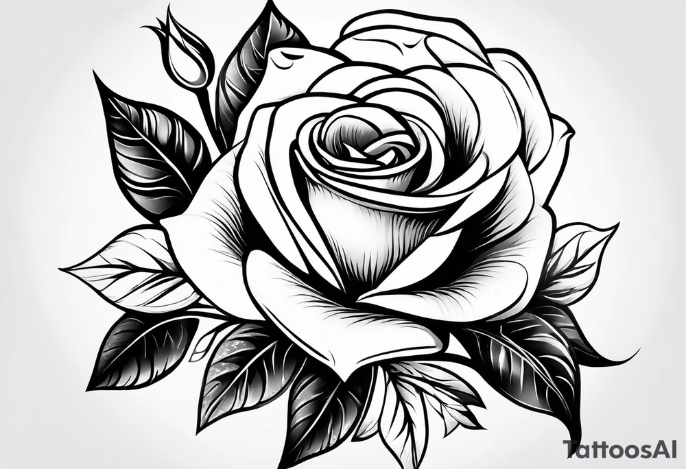 Jasmina with a rose tattoo idea