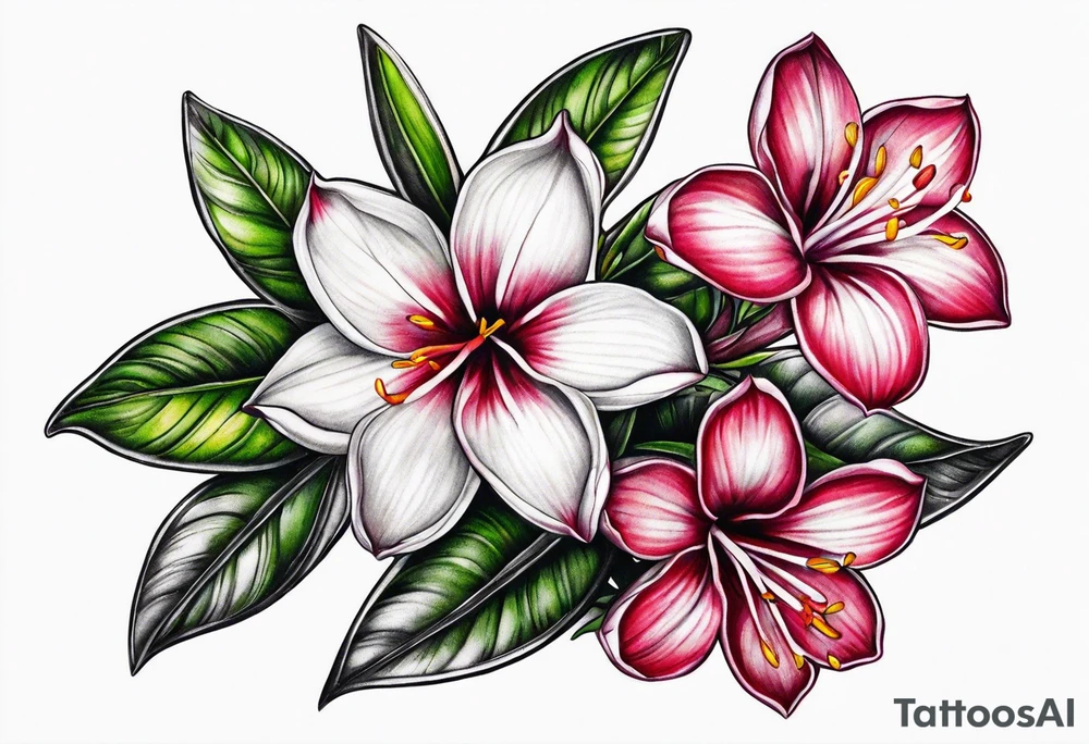 Impala lily tattoo idea