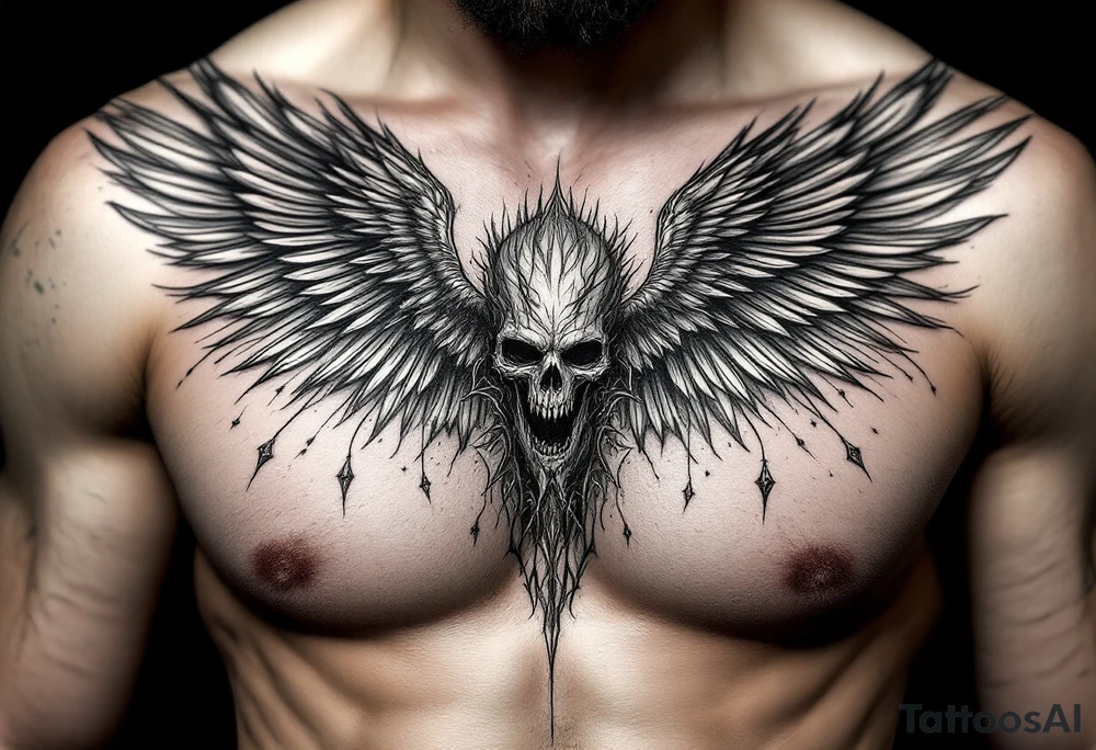 Fallen Angel tattoo tattoo idea