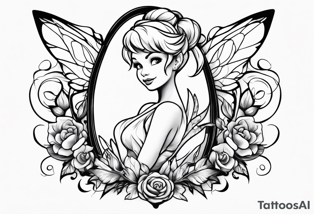 Tinker Bell tattoo idea