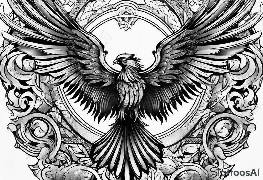 PHOENIX tattoo idea
