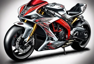 Superbike tattoo idea