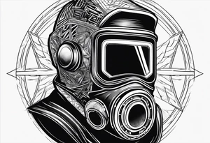 welding mask tattoo idea