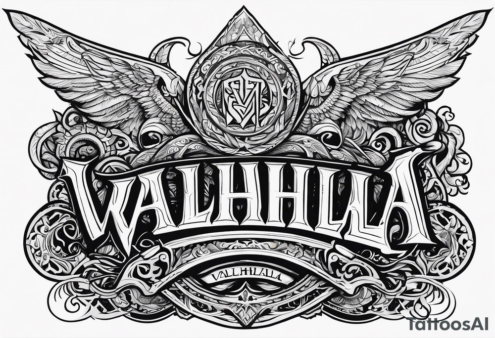 Valhalla tattoo idea