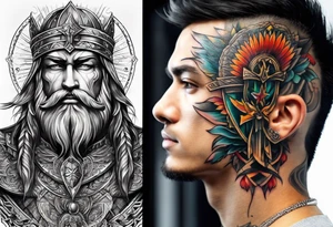 warrior for Christ tattoo idea