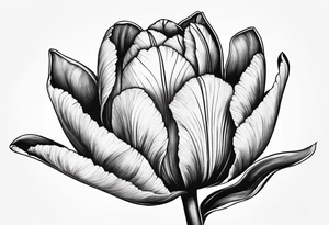 Tulip tattoo idea
