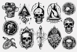 huellas tattoo idea