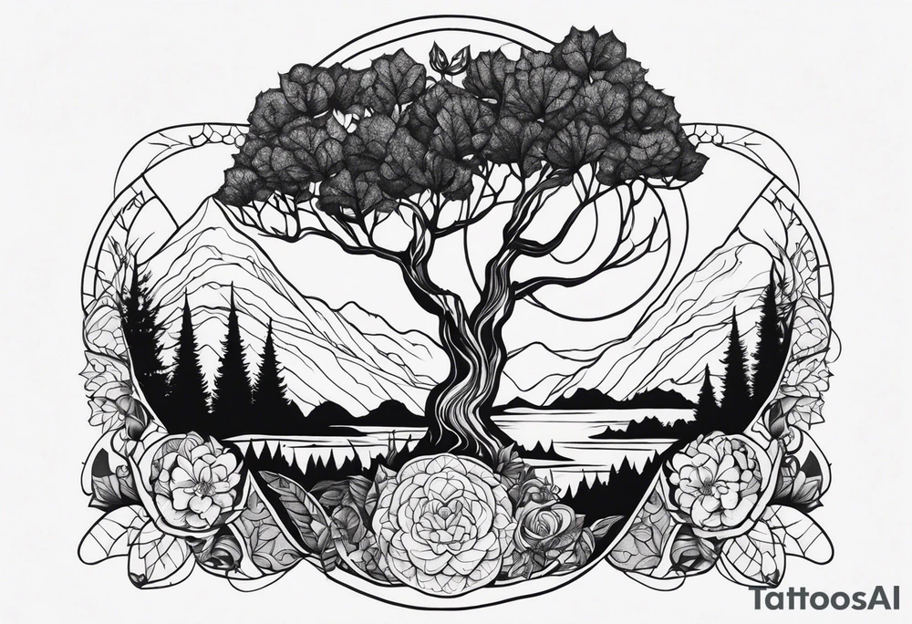 Nature tattoo idea